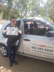 So proud of you Sheri! Well done for passing your driving licence!